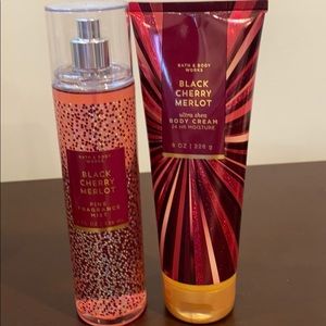 Bath & Body Works Black Cherry Merlot Set